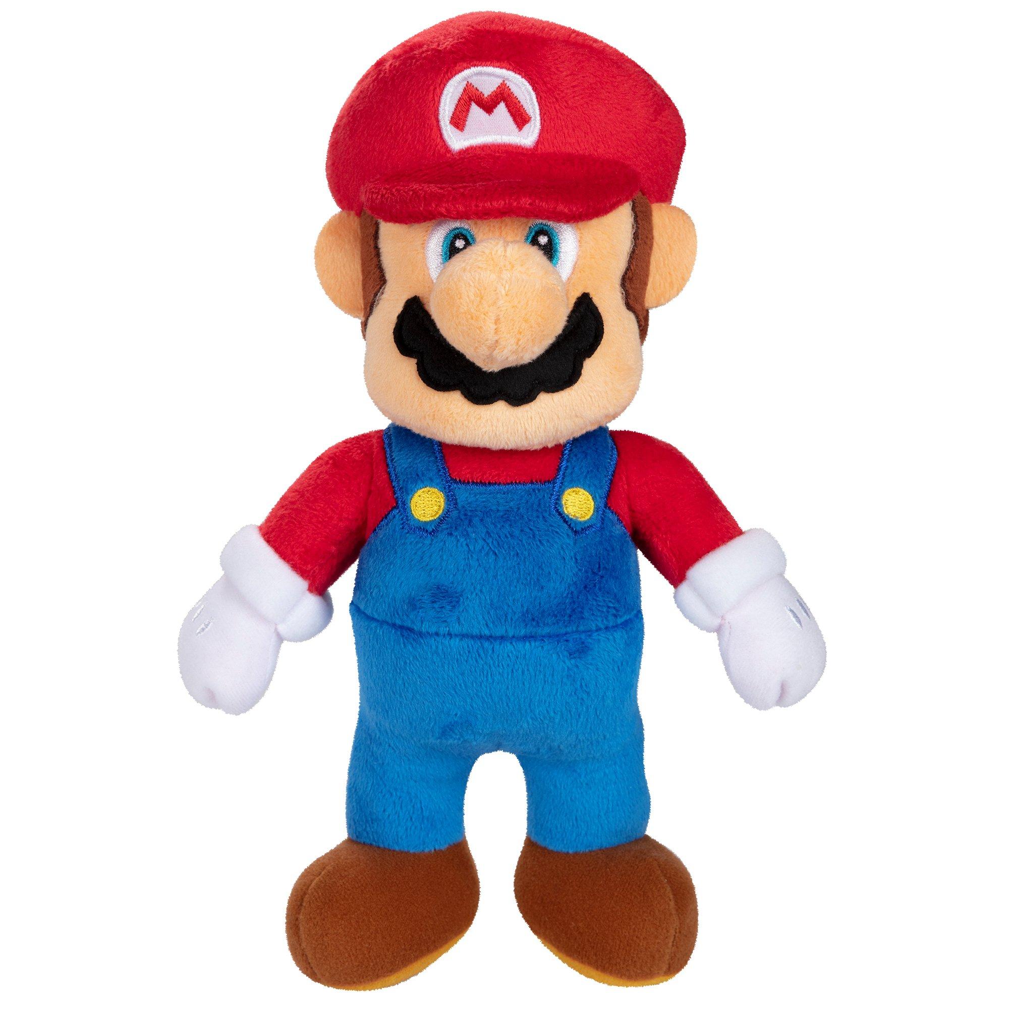 Jakks Pacific Super Mario 9-in Plush (Styles May Vary)