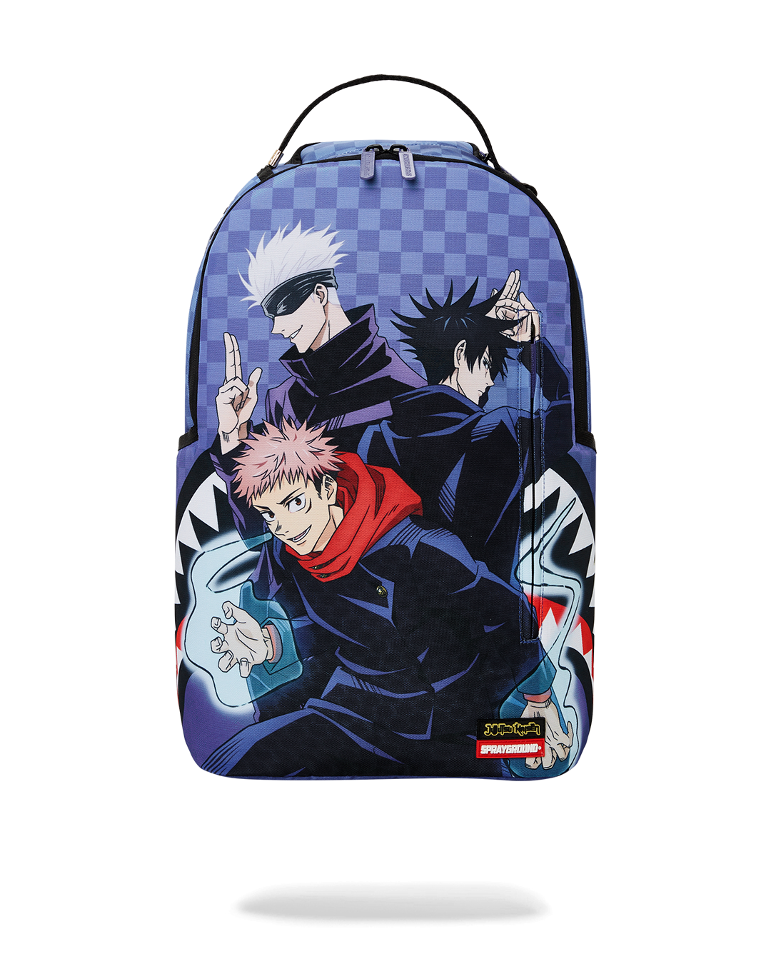 Sprayground Jujutsu Kaisen Itadori Fushiguro and Gojo Backpack | GameStop