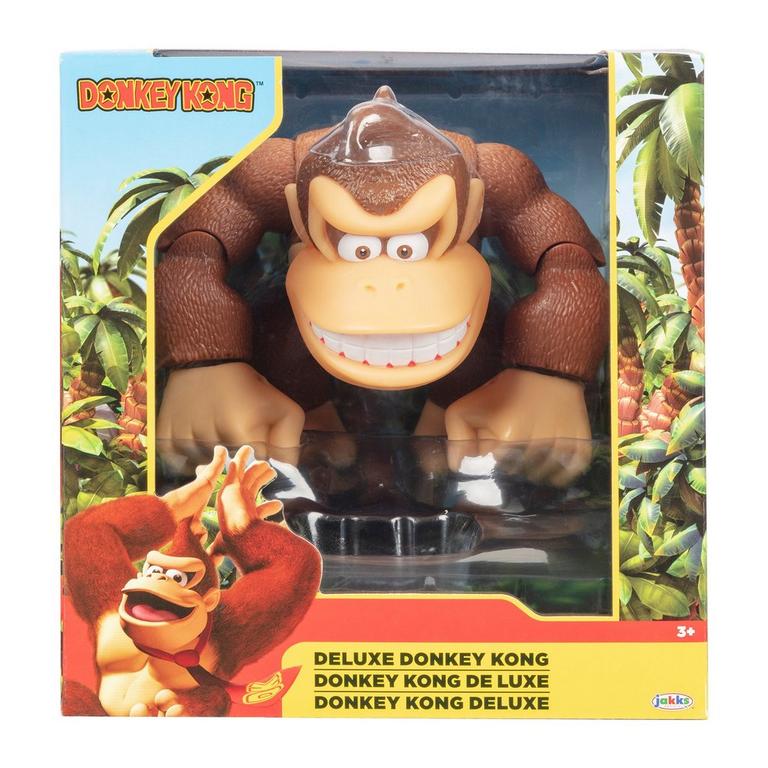 Jakks Pacific Super Mario Deluxe Donkey Kong 6-in Action Figure