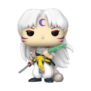Funko POP! Animation: Inuyasha Sesshomaru Glow-in-the-Dark 3.9-in Vinyl Figure 2023 San Diego Comic Con Exclusive