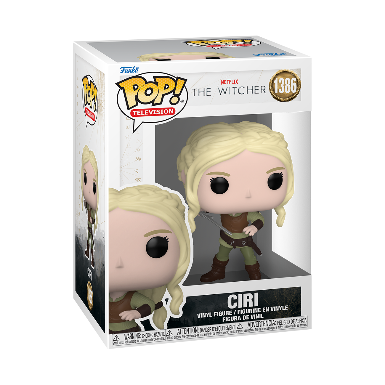 Funko POP! Television: The Witcher Ciri (Season 3) 3.8-in Vinyl Figure