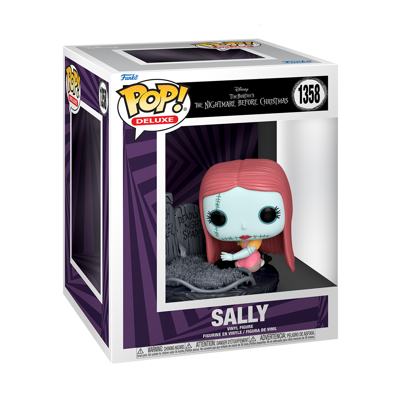 Funko POP! Disney The Nightmare Before Christmas Sally with Gravestone 3.35-in Vinyl Figure