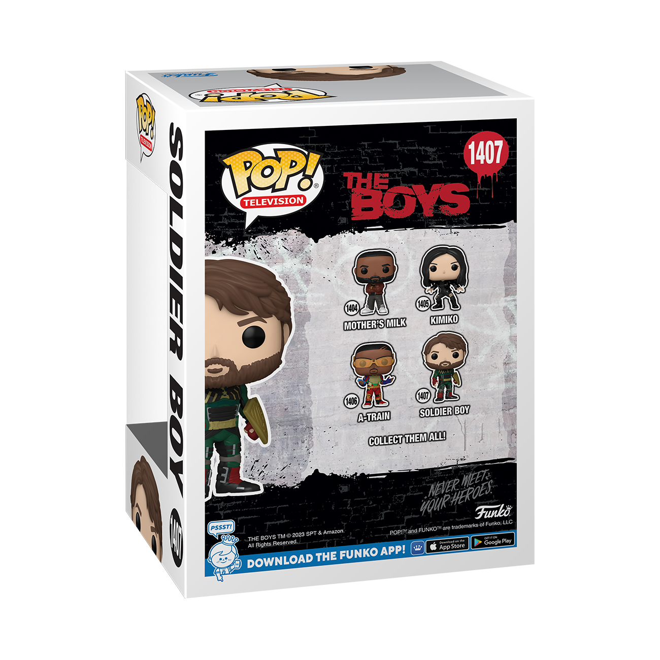 Funko POP Television The Boys Soldier Boy 4.15 in Vinyl Figure