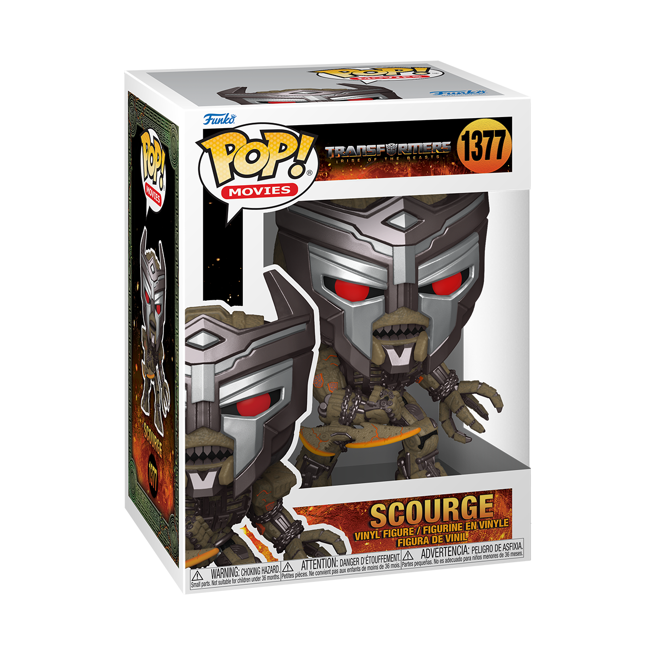 SDCC 2023 Exclusive Funko Pop Metallic Freddy Funko As Megatron