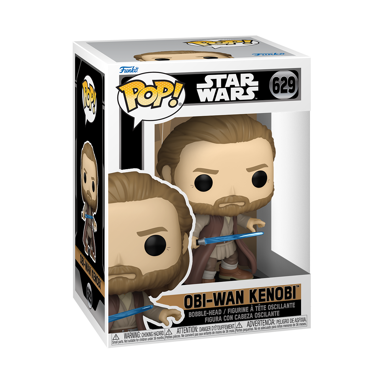 Funko POP! Star Wars: Obi-Wan Kenobi - Obi-Wan Kenobi 4.05-in 