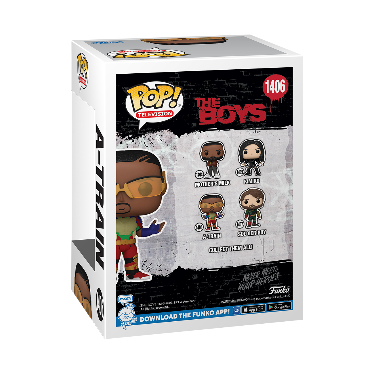 Funko POP! Television: The Boys A-Train 3.8-in Vinyl Figure