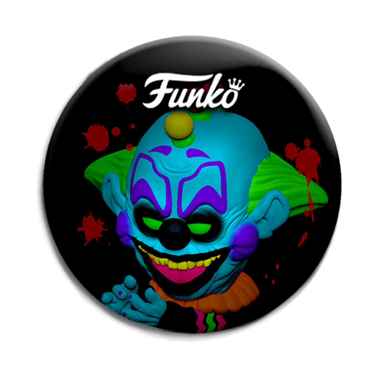 Black Light Jumbo Funko POP! Figure - Killer Klowns from Outer Space 