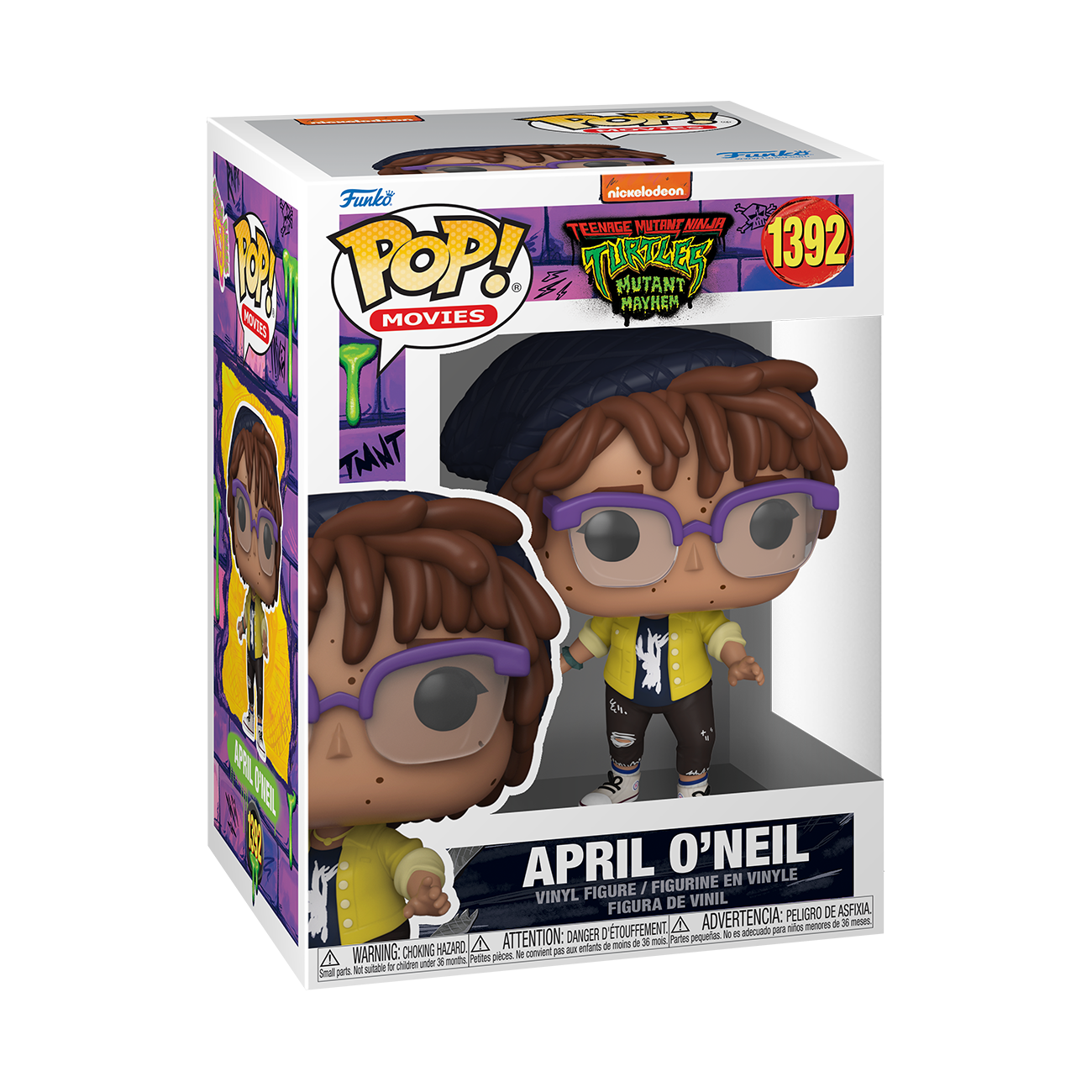 Funko POP! Movies: Teenage Mutant Ninja Turtles: Mutant Mayhem April O'Neil  3.9-in Vinyl Figure