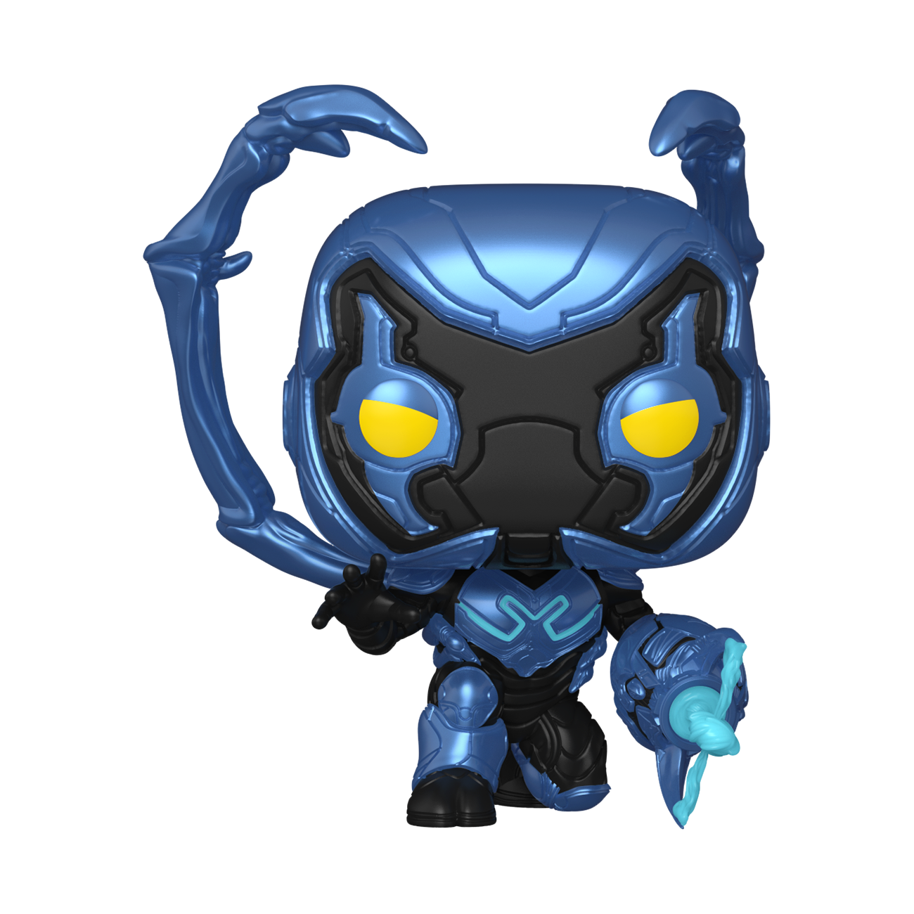 Funko POP! Movies: DC Blue Beetle - Blue Beetle with Weapon 3.7-in Vinyl  Figure GameStop Exclusive