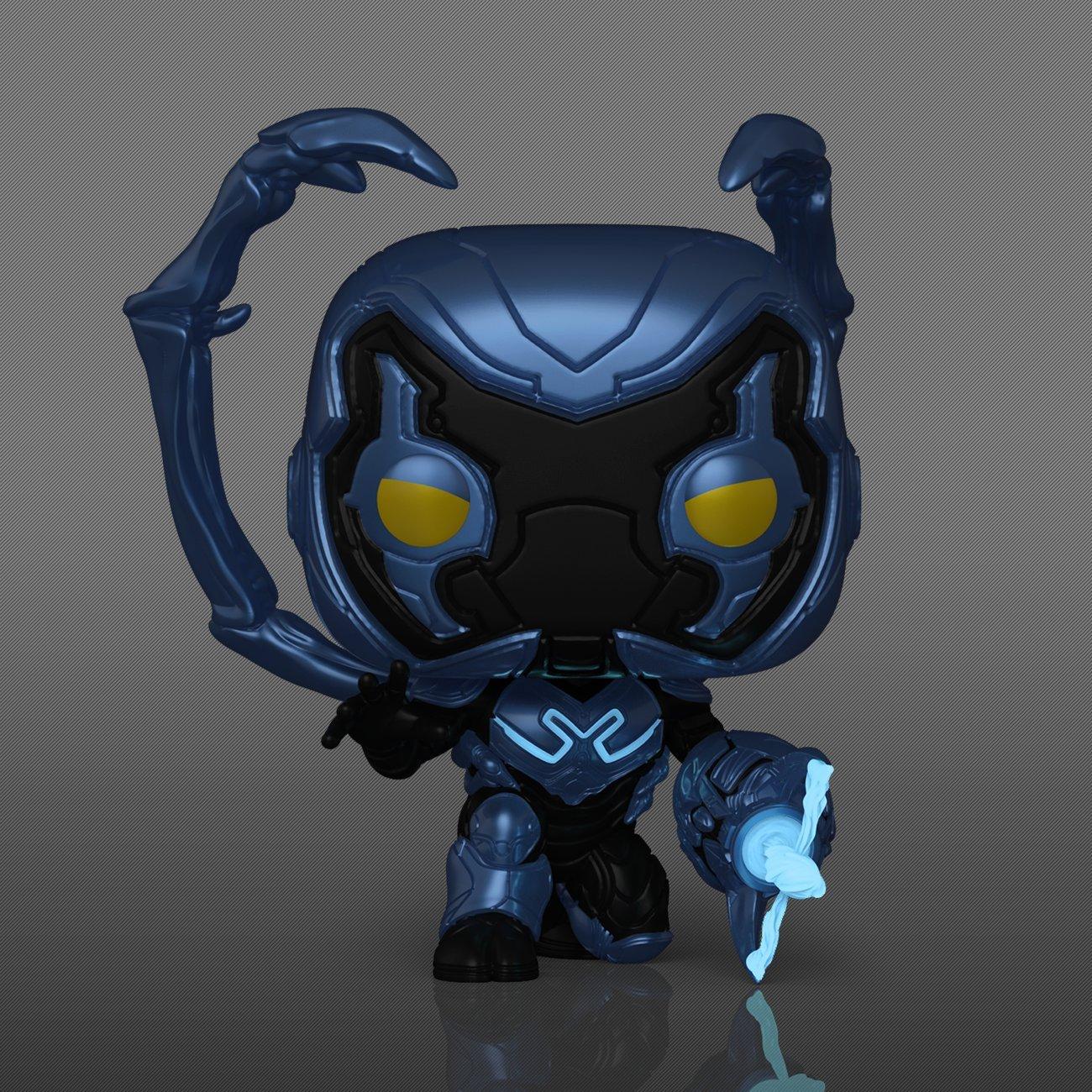 Funko POP! Movies: DC Blue Beetle - Blue Beetle with Weapon 3.7-in