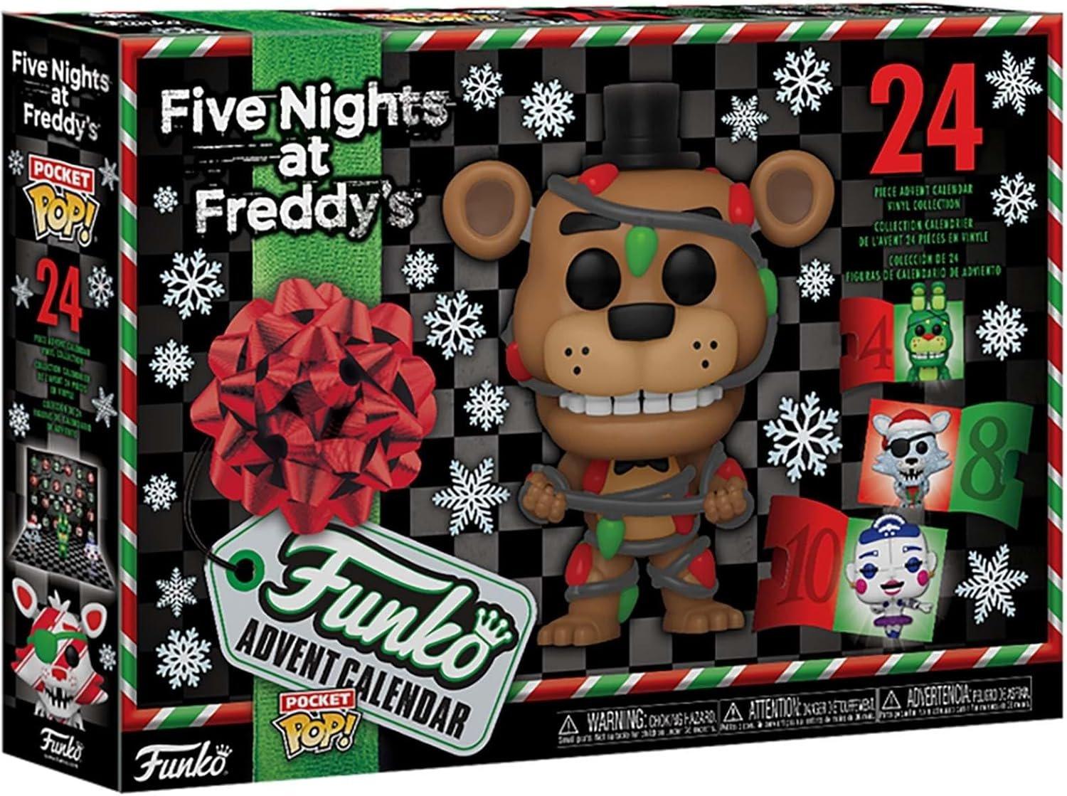 Funko Pop ファイブ ナイツ アットフレディーズ アドベント カレンダー FNAF Five Nights Freddy Advent Calendar 2023 - Walmart.com