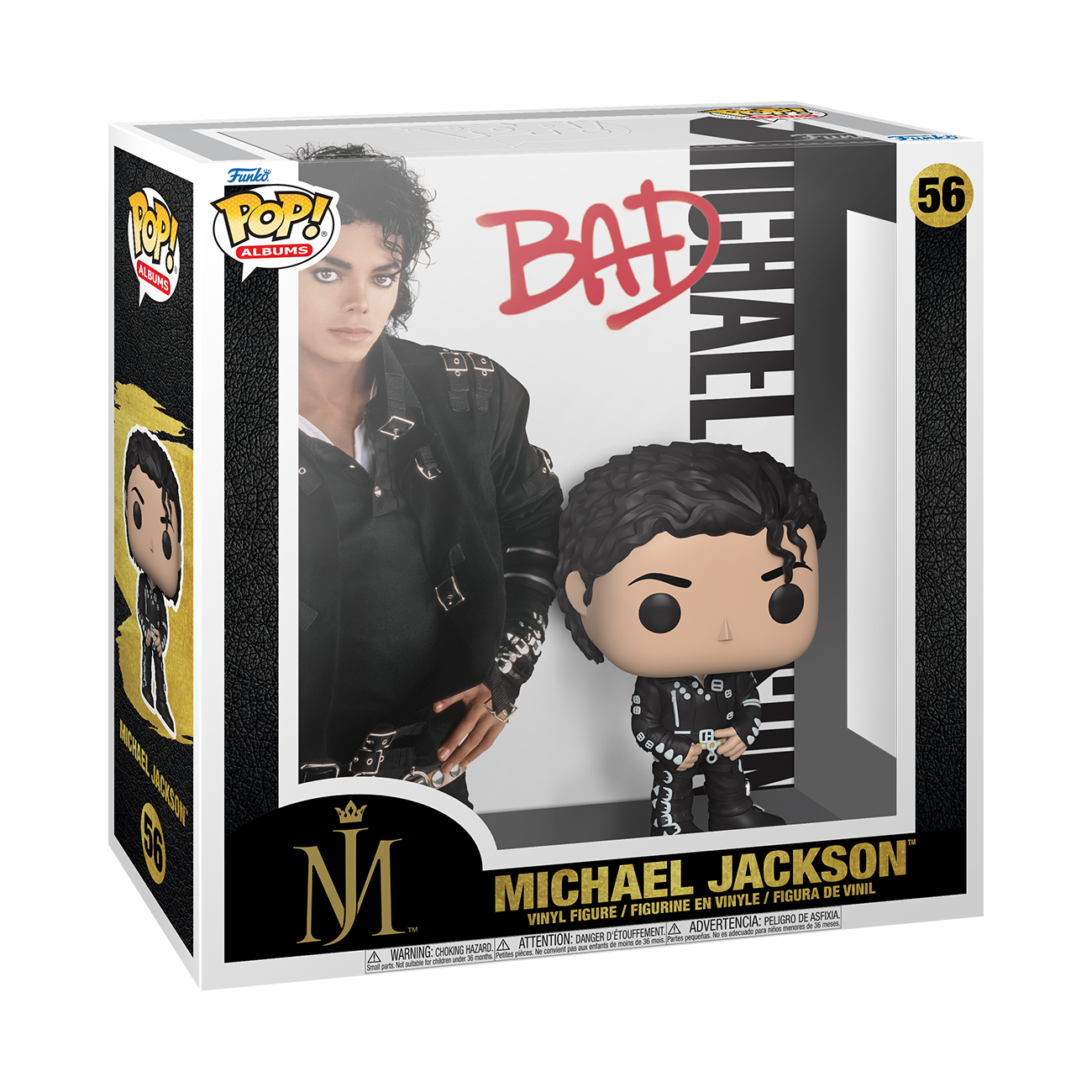 Funko Albums Michael Jackson (Bad) 4-in Figure GameStop