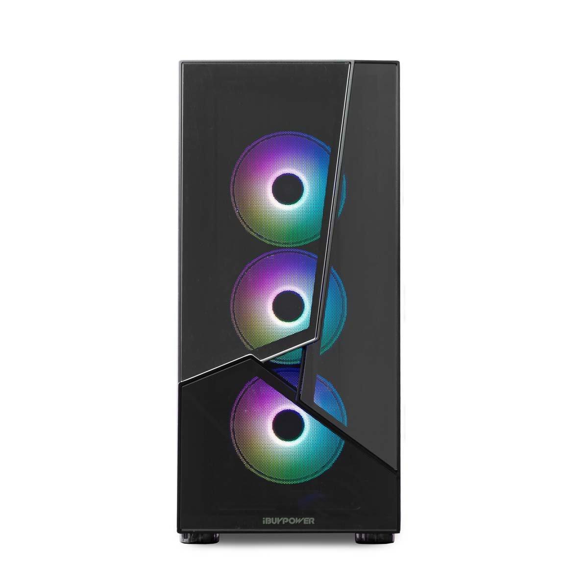 iBUYPOWER SlateMR295A AMD Ryzen 3 Gaming PC Desktop 3100 RX 550 2GB 8GB DDR4 3000 RAM 500GB NVMe Windows 11 Home