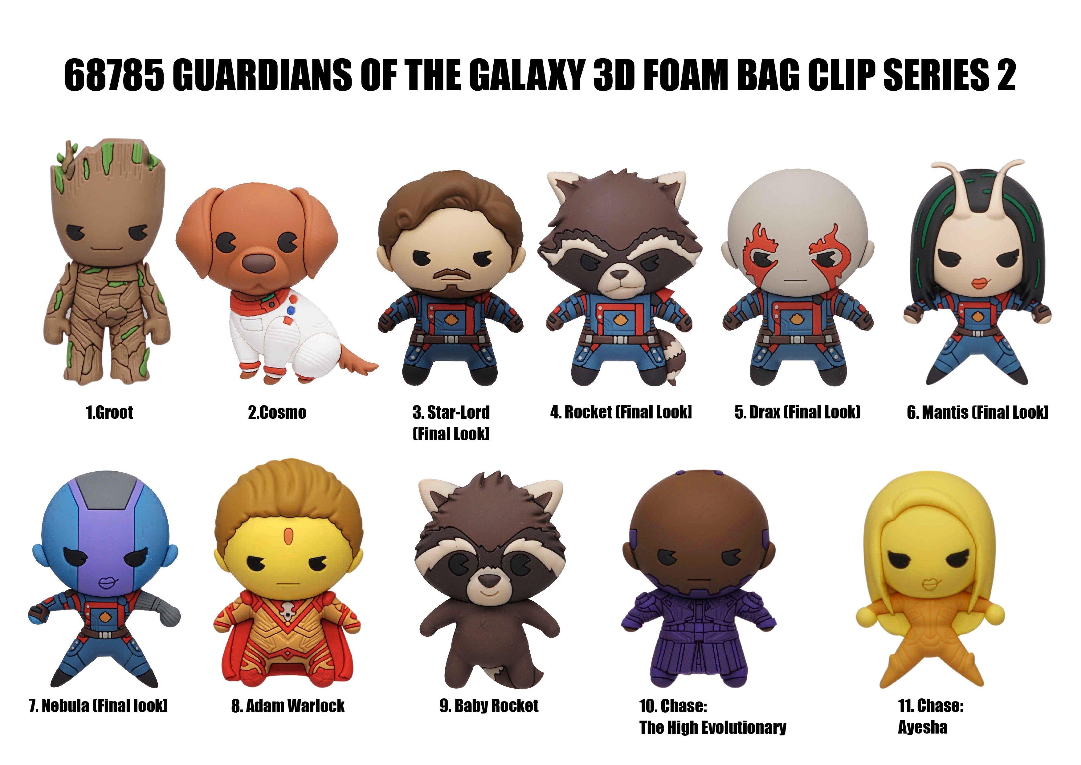 Guardians of the Galaxy 3 Volume 3 Bag Clip Blind Bag (Styles May Vary)