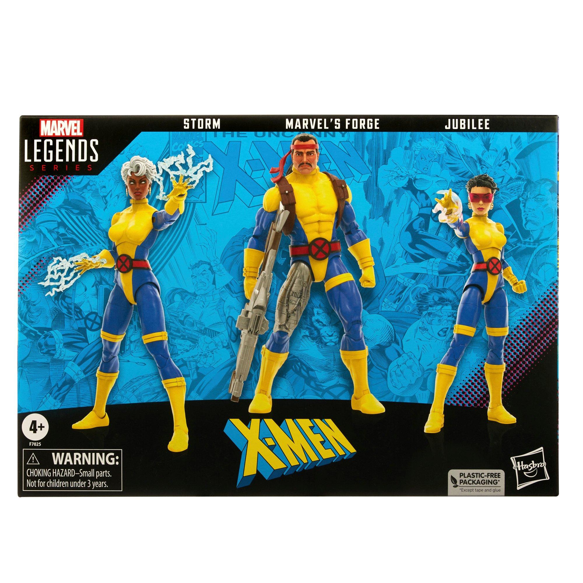 Hasbro Marvel Legends Series X-Men 6-in Action Figure Set 3-Pack