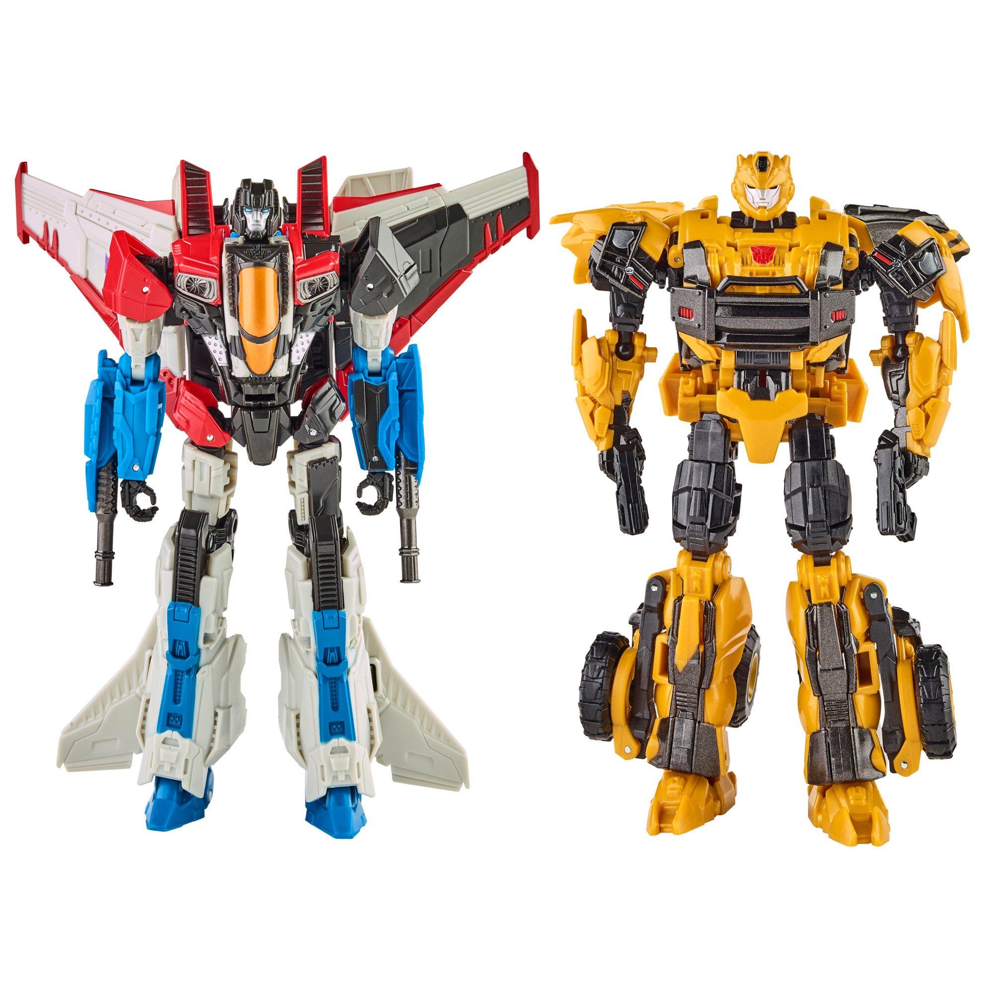 Hasbro Transformers Studio Series Bumblebee and Starscream 6.5-in Action Figures 2-Pack