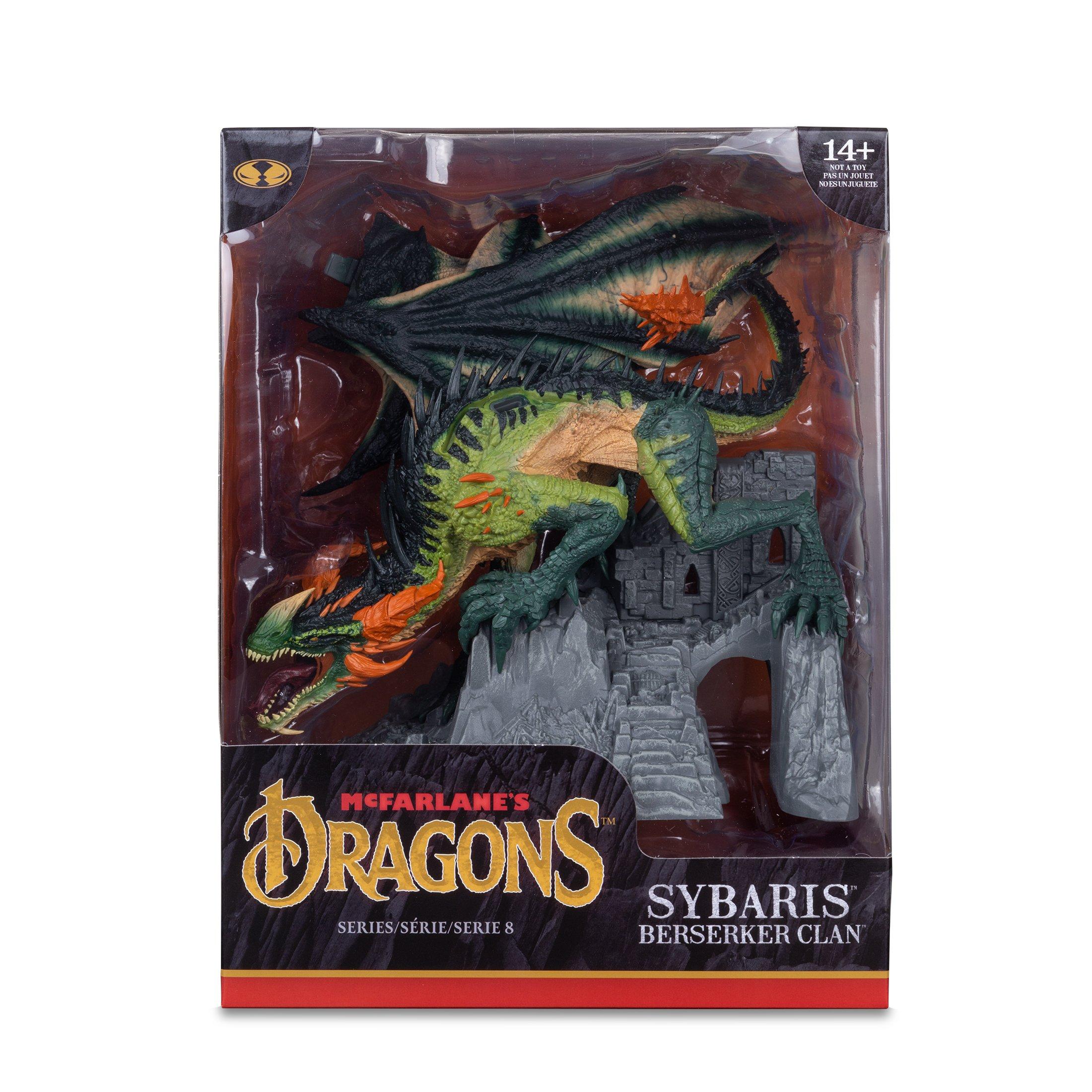 McFarlane Toys Dragons Series 8 Sybaris (Berserker Clan) 11-in Statue