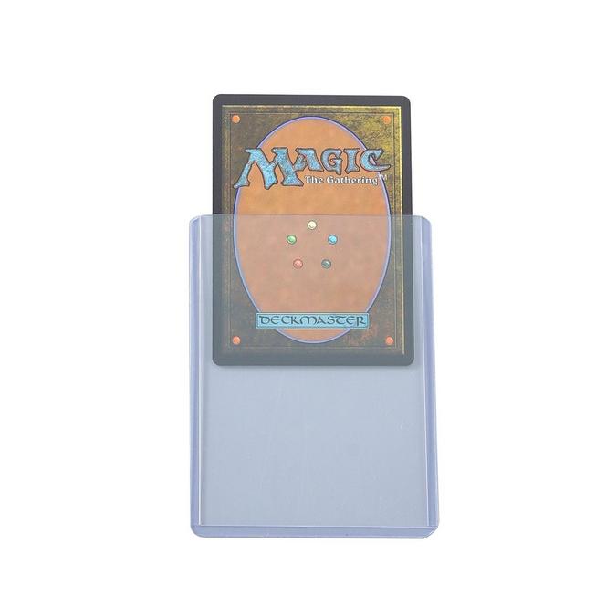 card sleeves cheap 500 Count Matte Clear Trading Card Sleeves, Polypropylene (PP), Fit for MTG, TCG, Baseball, Football, and Game Cards (Matte Clear) : Toys & Games This Clear Pvc Top 1000 Count Card Sleeves Toploaders