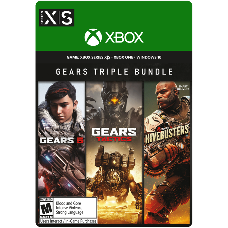 Gears Triple Bundle Xbox Series X/S Xbox Game Studios GameStop