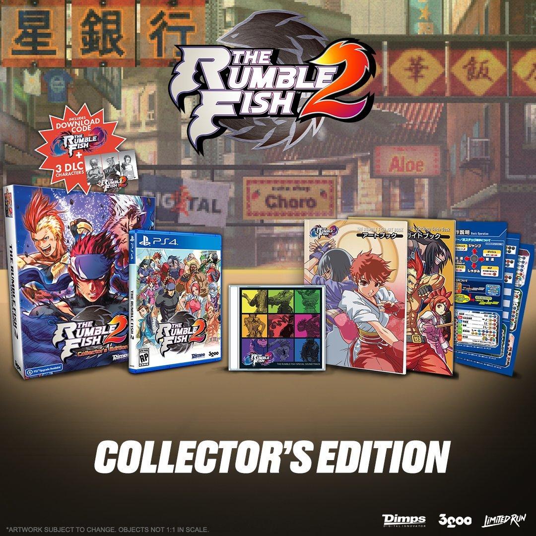 The Rumble Fish 2 Collector's Edition - PlayStation 4