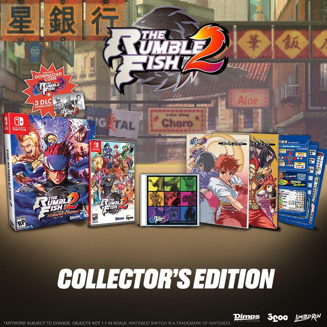 The Rumble Fish 2 Collector's Edition - Nintendo Switch