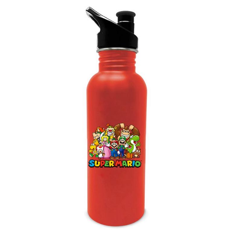 Super Mario Lineup Metal 26.45oz Canteen Bottle