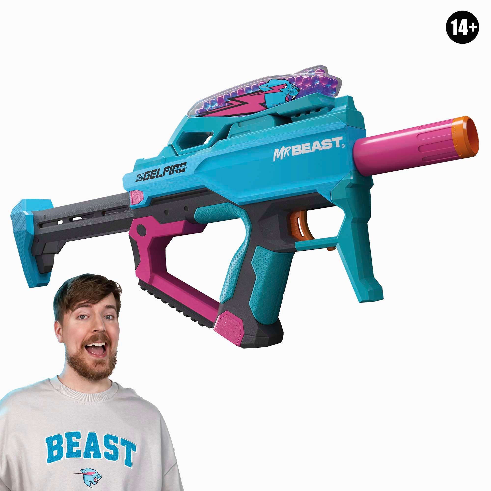 NERF Pro Gelfire X Mrbeast Fully Automatic Blaster