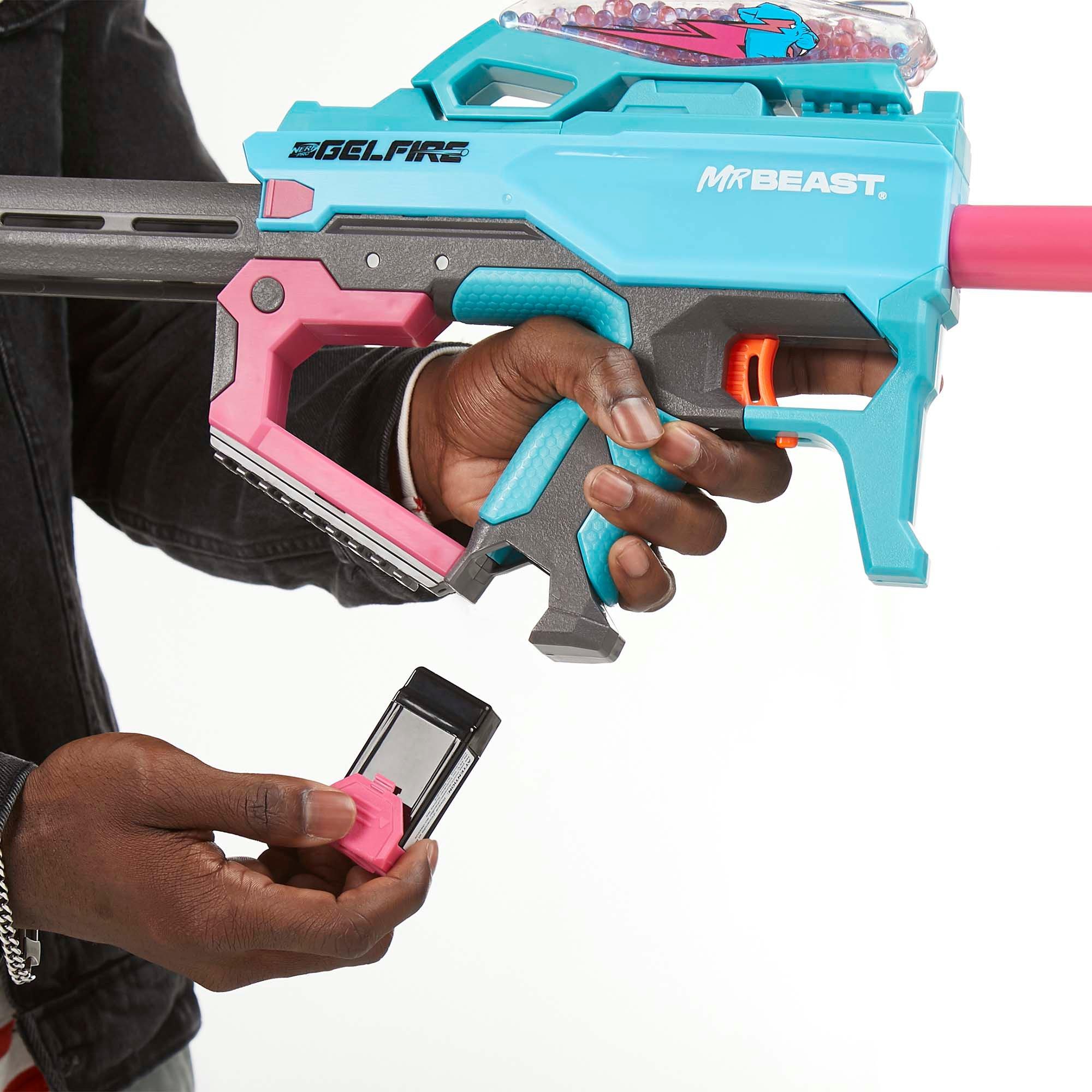 NERF Pro Gelfire X Mrbeast Fully Automatic Blaster