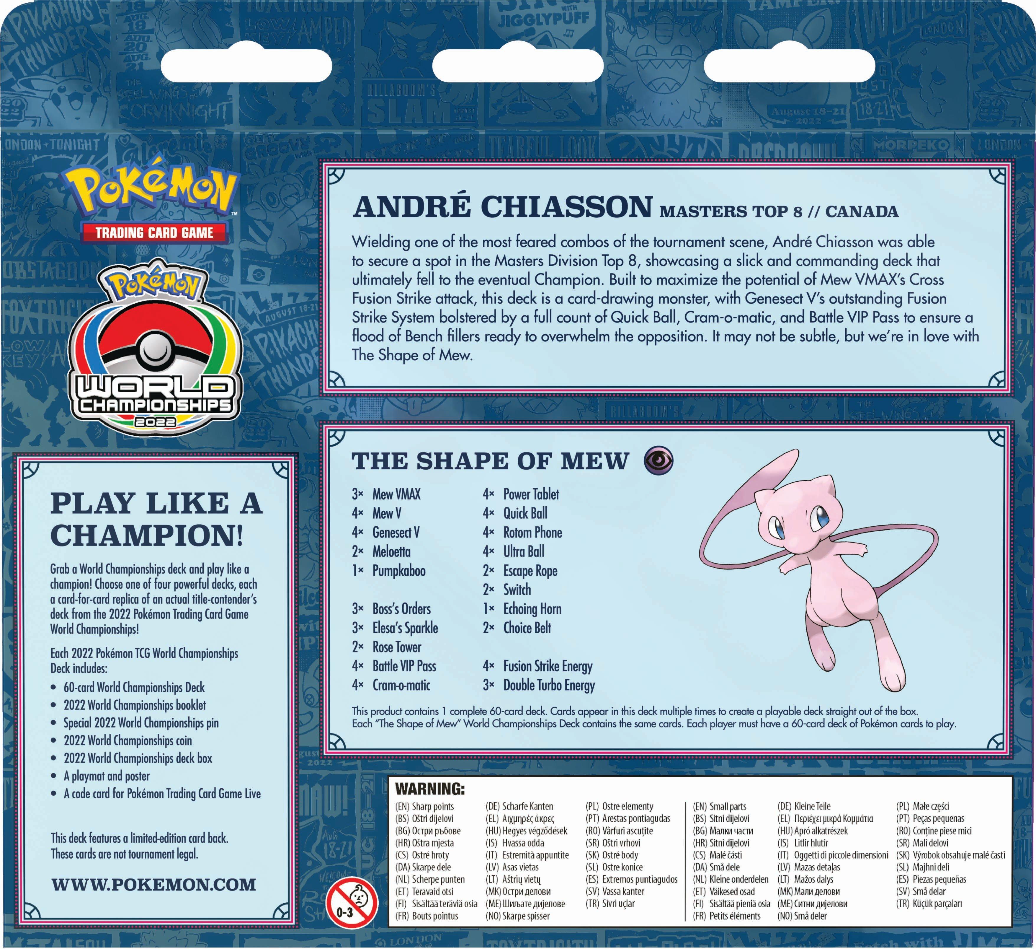 Pokemon Trading Card Game: 2022 World Championships Deck &#40;Assortment&#41;