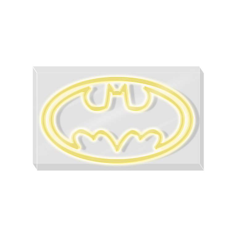 Batman Logo 12in x 7in Neon Light Box