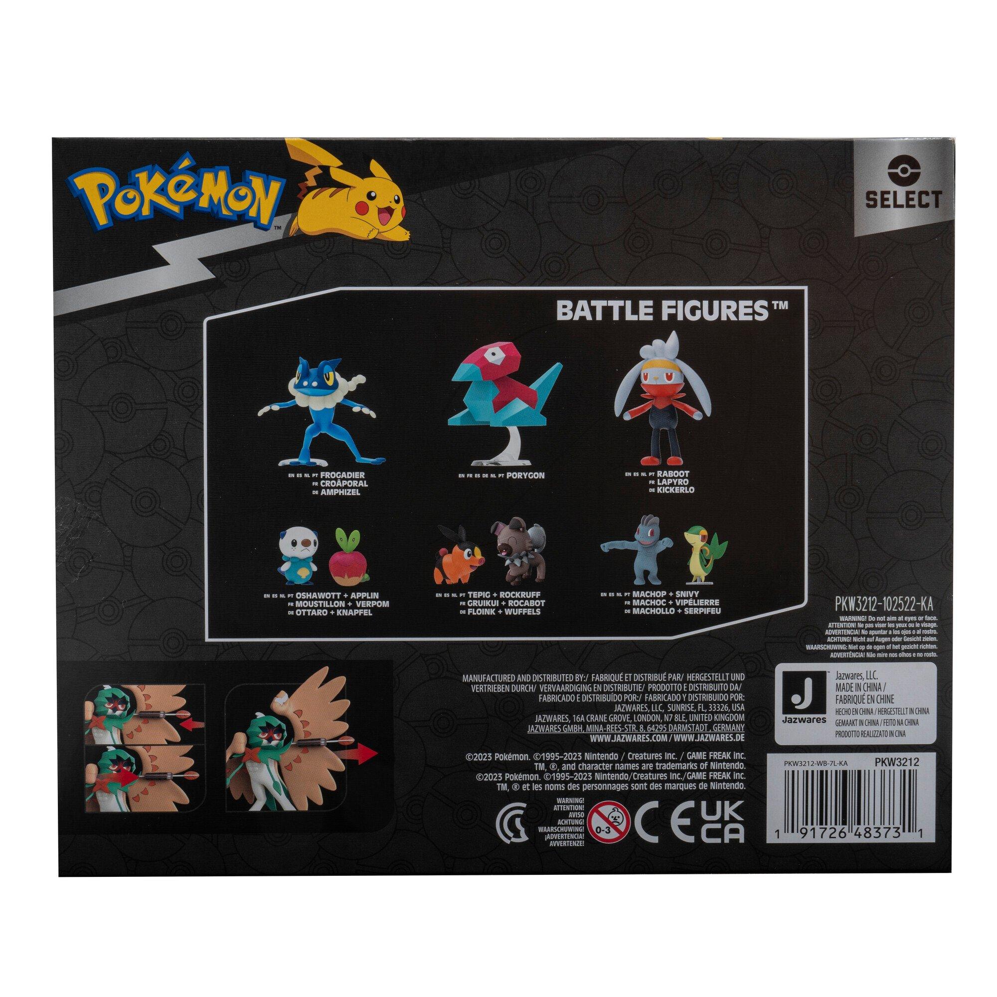 Pokemon Select Toxel Toxtricity 3 Evolution Figure 2-Pack Jazwares - ToyWiz