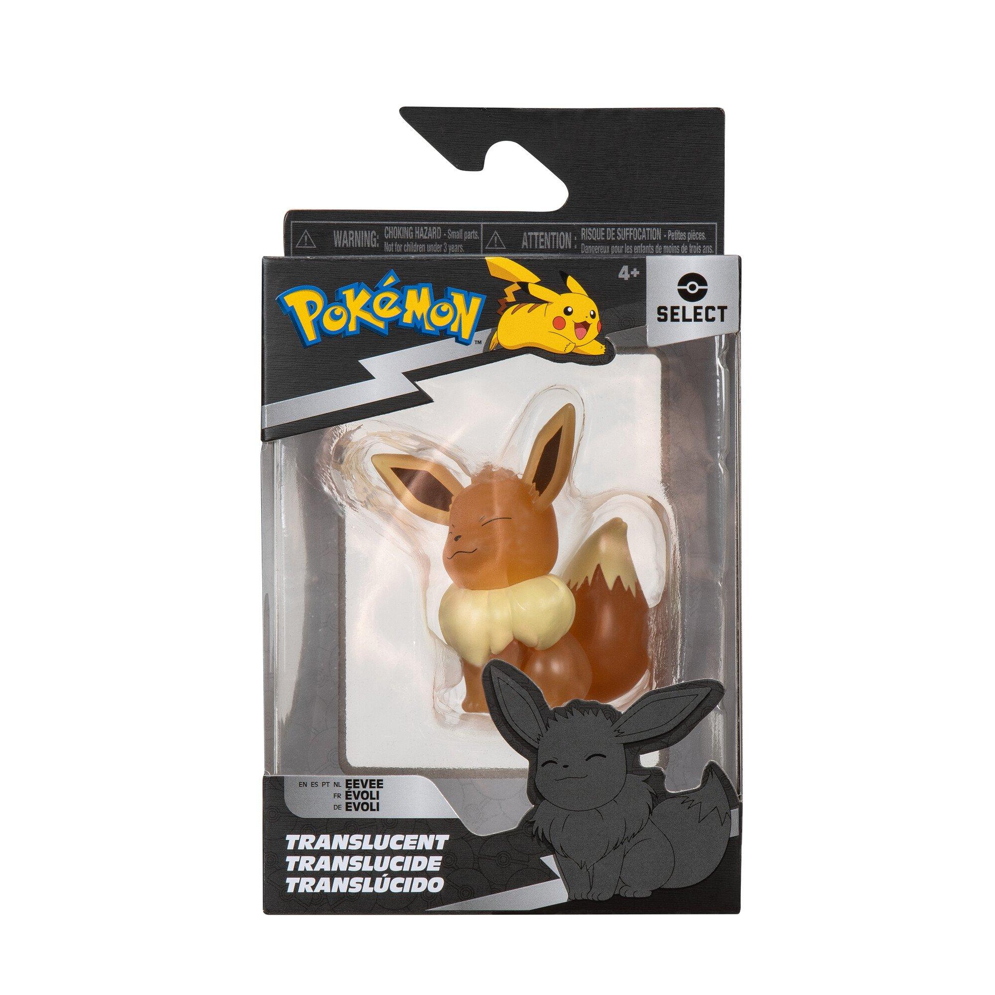 Pokemon Eevee Figurine 3d Printed Paintable Action Figure Toys Set of 3