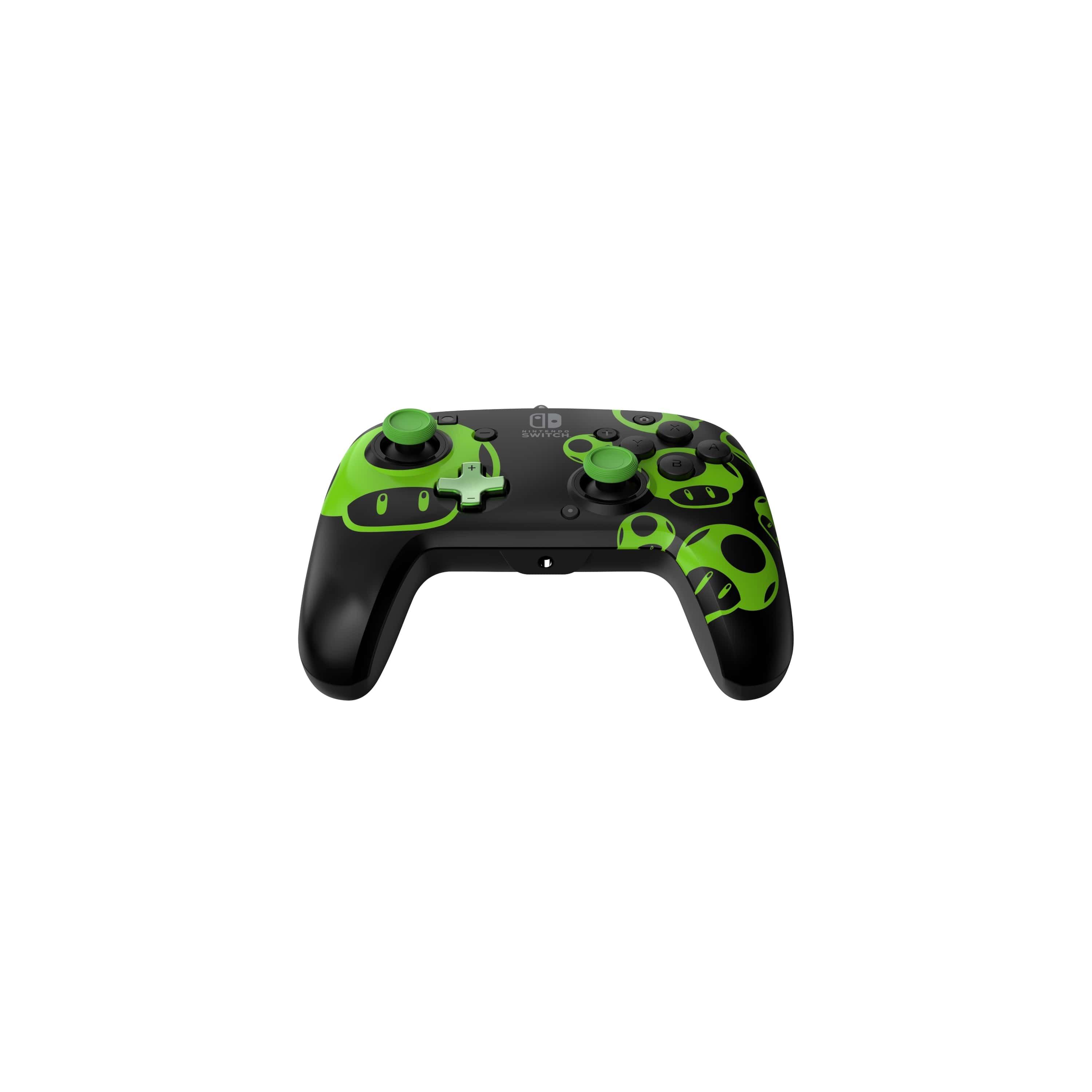 PDP Rematch Nintendo Switch Wired Pro Controller: Glow in the Dark