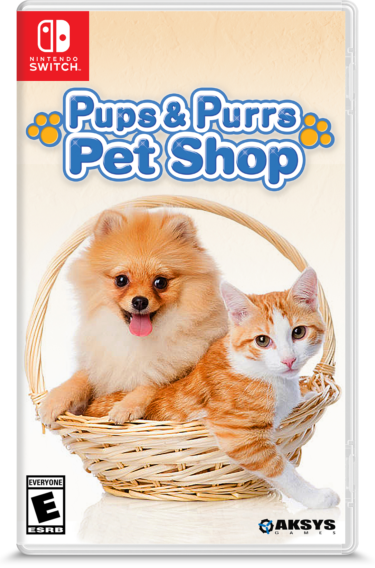 Pups and Purrs Pet Shop Nintendo Switch Aksys Games