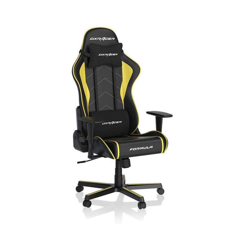 Convergeren halfrond Ademen DXRacer Formula Series FR08 Ergonomic Gaming Chair Black and Yellow |  GameStop