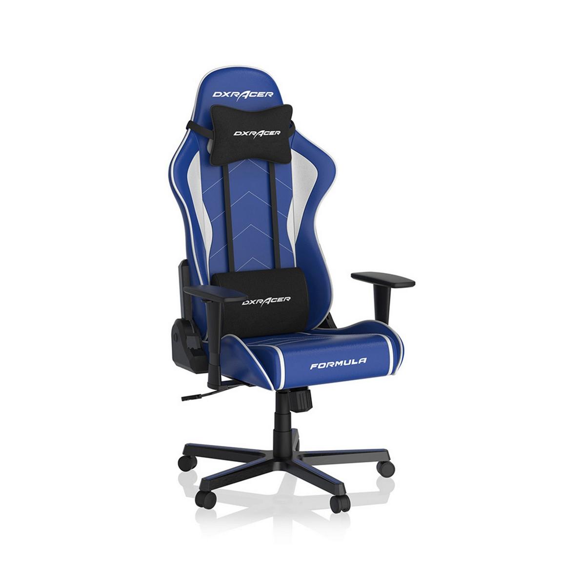 DXRacer Formula Series FR08 Ergonomic Gaming Chair Blue and White, Bluewhite -  OH/FR08/IW