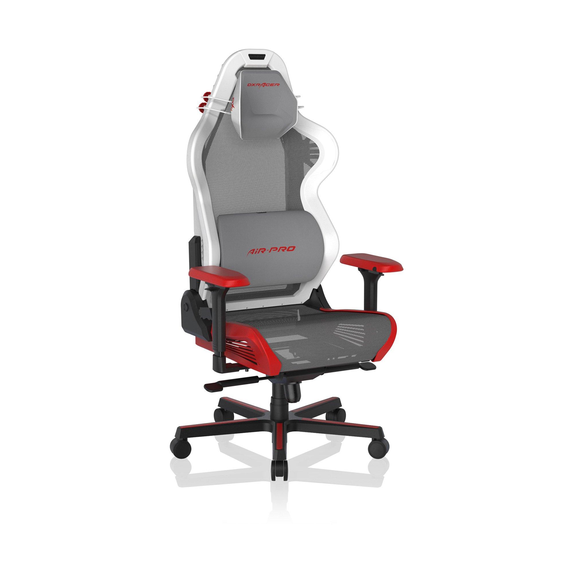 schattig Geruststellen Klem DXRacer Air Pro Mesh Modular Gaming Chair - White and Red | GameStop