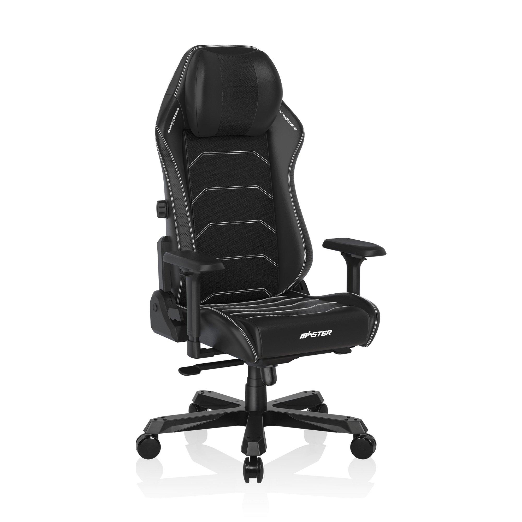 DXRacer Master 2023 Big and Tall Microfiber/Leather Office Chair - Black