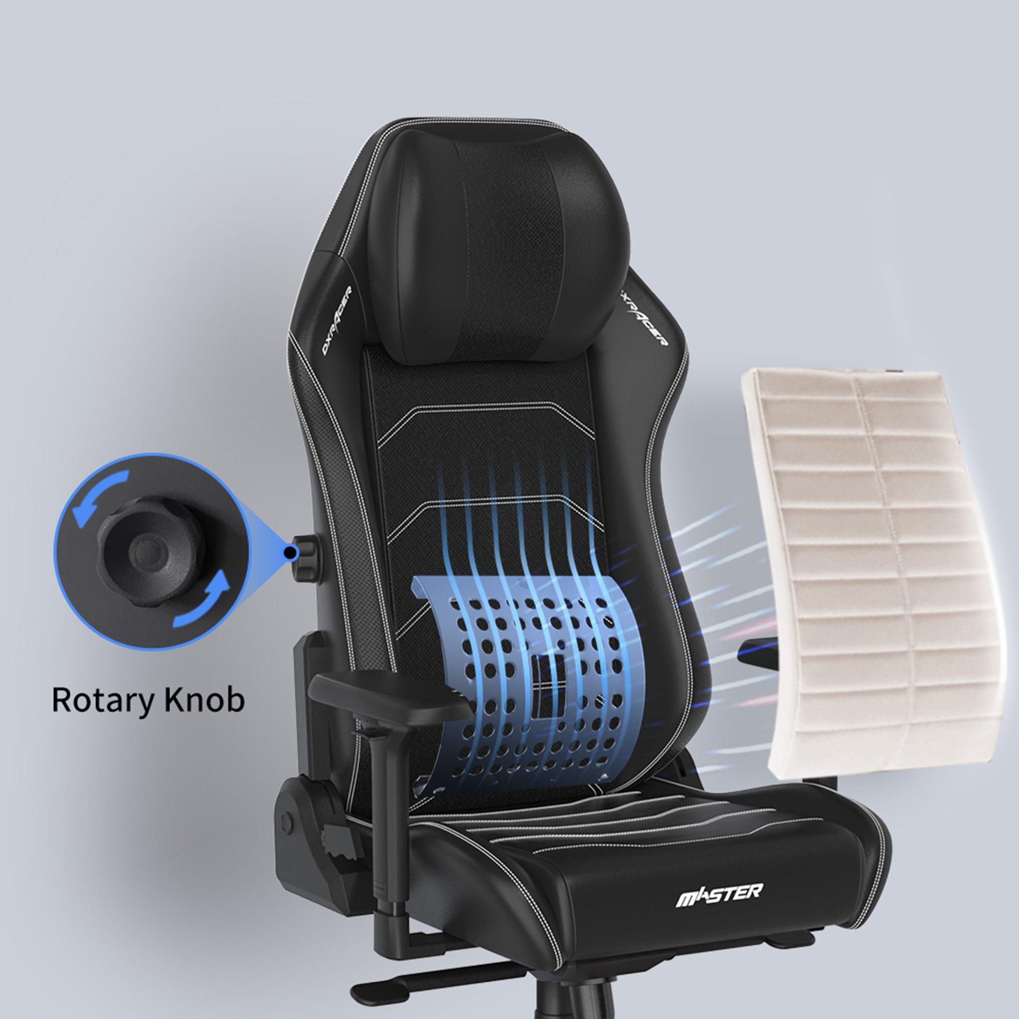 Master GameStop 2023 and Tall Big Chair Office | Black Microfiber/Leather DXRacer -