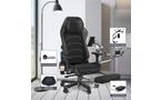 DXRacer Master 2023 Big and Tall Microfiber/Leather Office Chair - Black