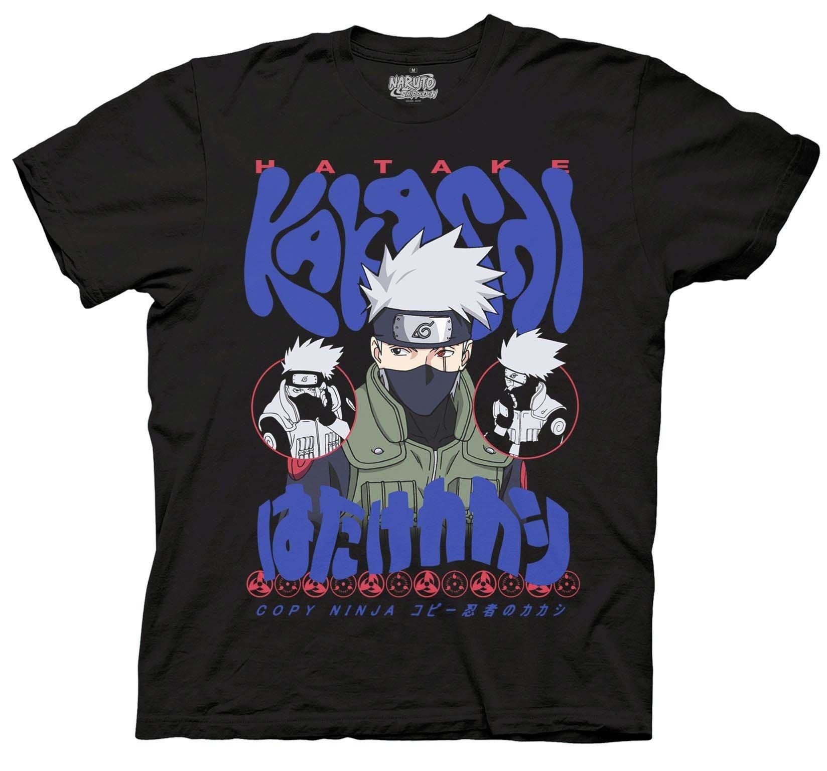 Naruto Kakashi Swerve Short Sleeve Unisex Cotton T-Shirt