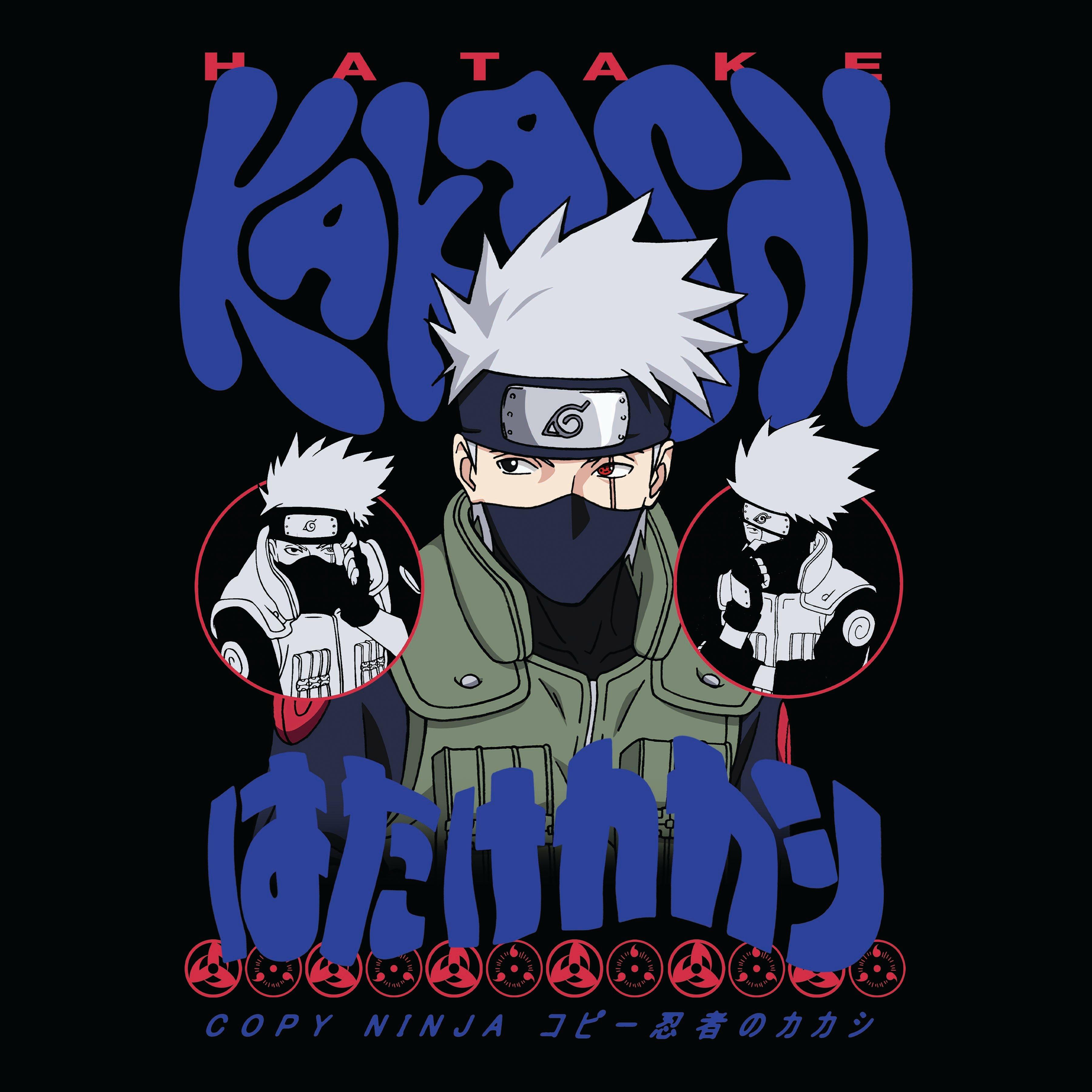 Naruto Kakashi Swerve Short Sleeve Unisex Cotton T-Shirt