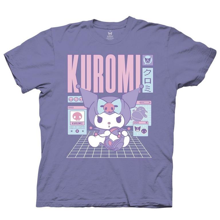 Sanrio Kuromi Gamer Girl Unisex Short Sleeve T-Shirt Gamestop Exclusive