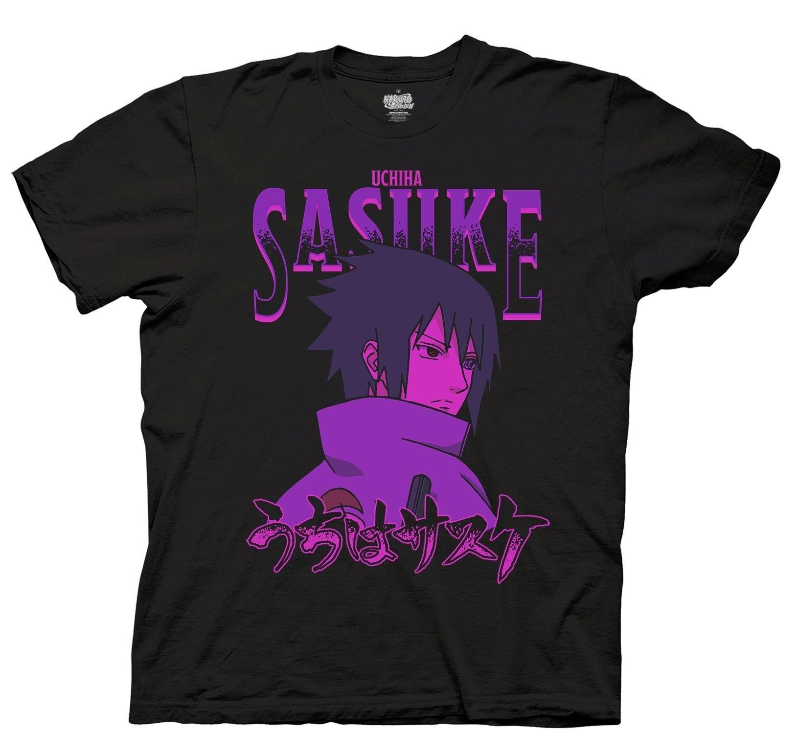 Naruto Sasuke Unisex Short Sleeve T Shirt GameStop