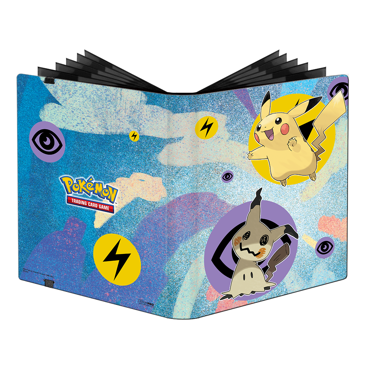 Pikachu and Mimikyu 9-Pocket Trading Card Game Binder