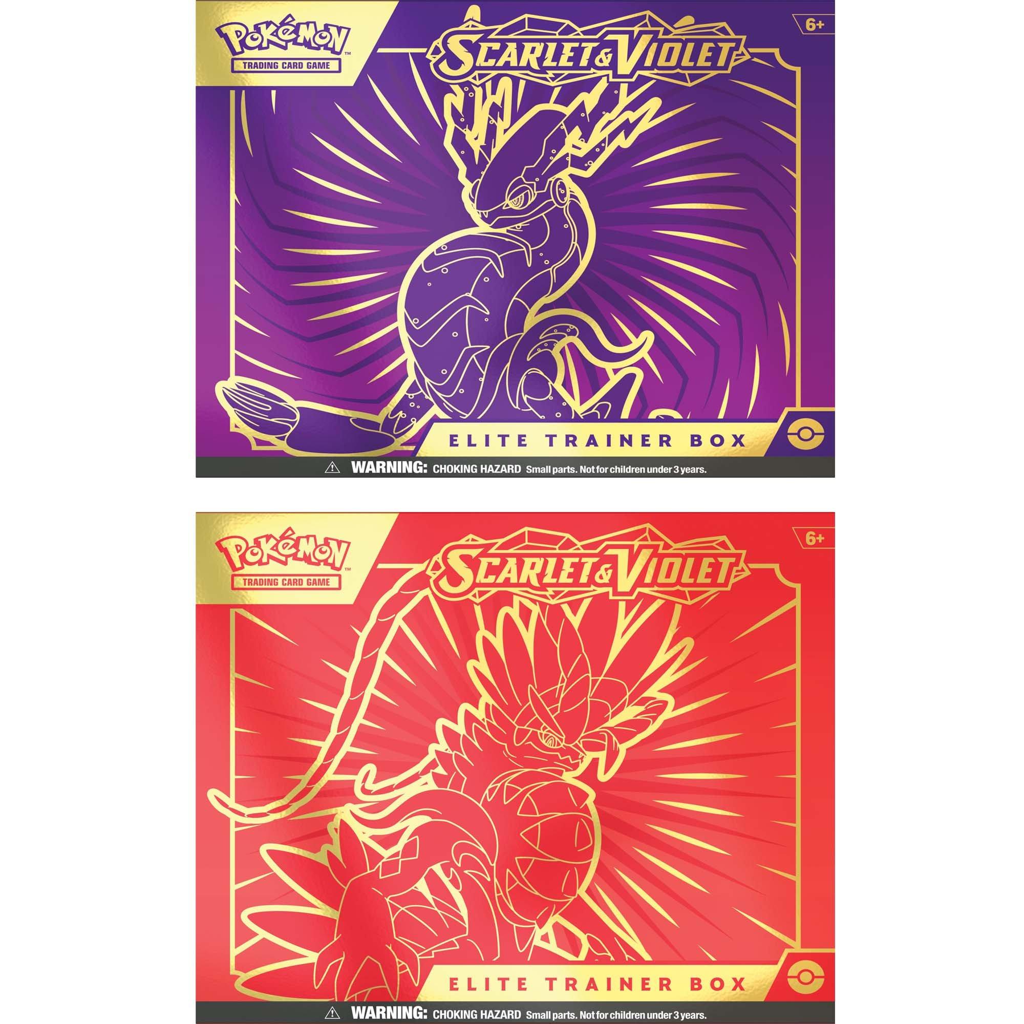 Pokemon Trading Card Game: Scarlet and Violet Elite Trainer Box (Styles May  Vary) | GameStop