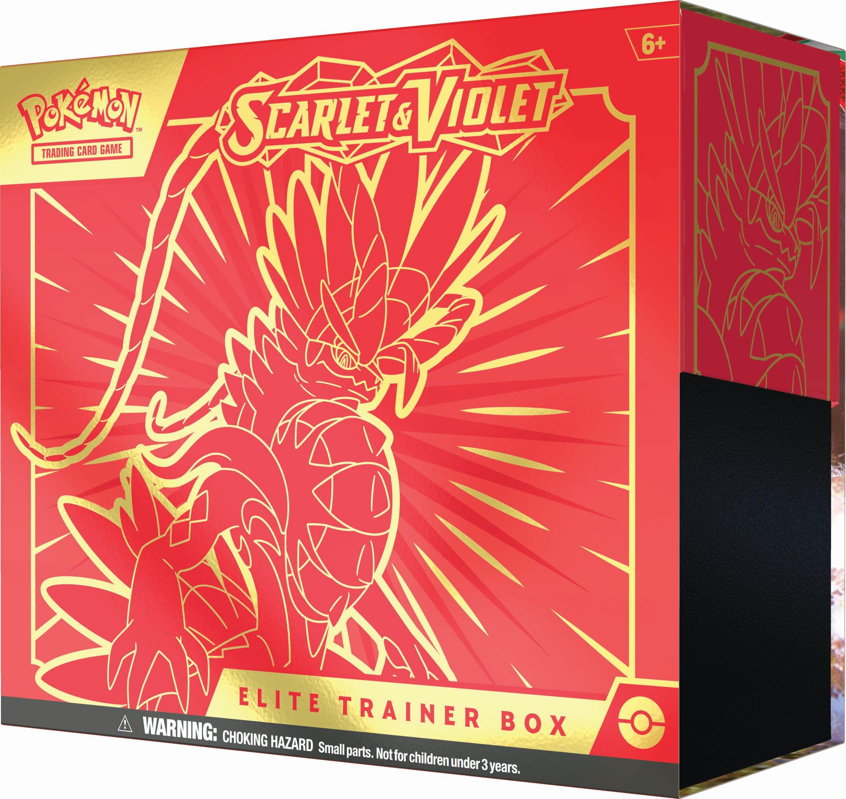 Pokemon Trading Card Game: Scarlet and Violet Elite Trainer Box (Styles May Vary)