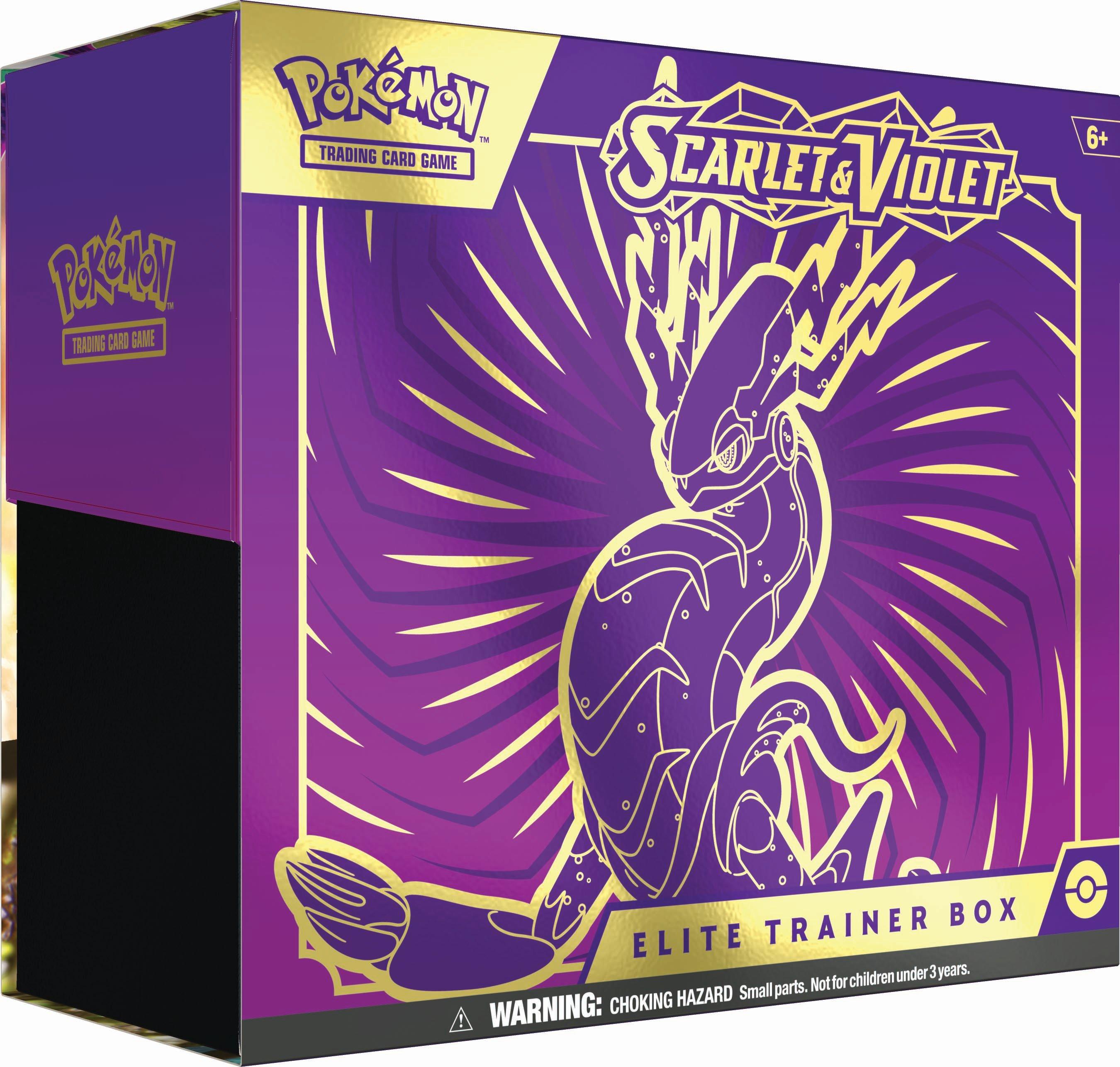 Pokemon TCG: Scarlet and Violet Elite Trainer Box - Koraidon Red (1 Full  Art Promo Card, 9 Boosters and Premium Accessories)