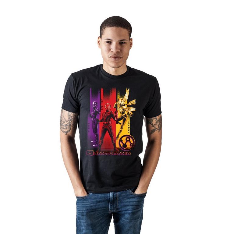 Ant-Man and the Wasp: Quantumania Group Black Unisex Short Sleeve T-Shirt