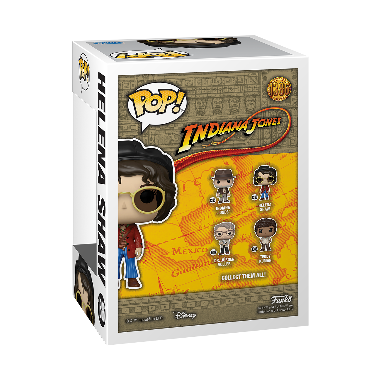 Funko POP! Movies: Indiana Jones and the Dial of Destiny Helena Shaw 4.85-in Vinyl Bobblehead